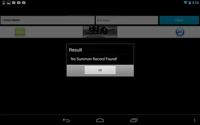 Malaysia JPJ Summons android App screenshot 0